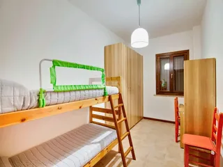 Camera con letto a castello